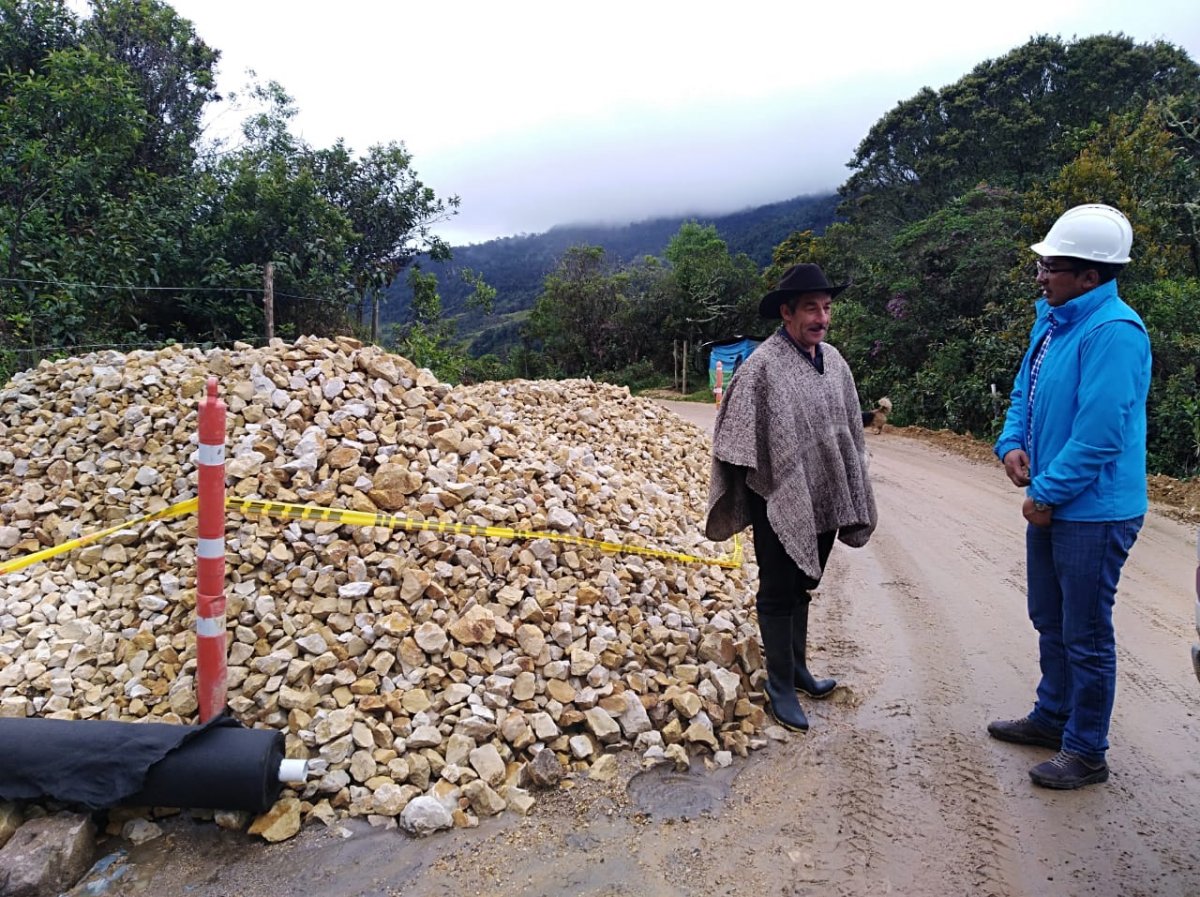 Adelantamos obras de ingeniería en el sector de Ánimas Bajas