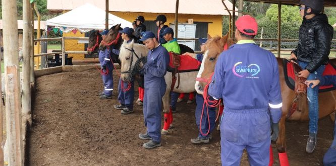 Presentación final de los niños que hicieron parte del proceso