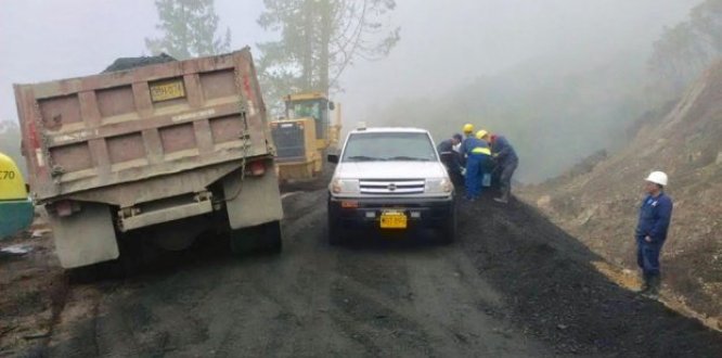 CIERRE TOTAL DE LA VÍA POR ARREGLOS EN EL SECTOR LA PICA.