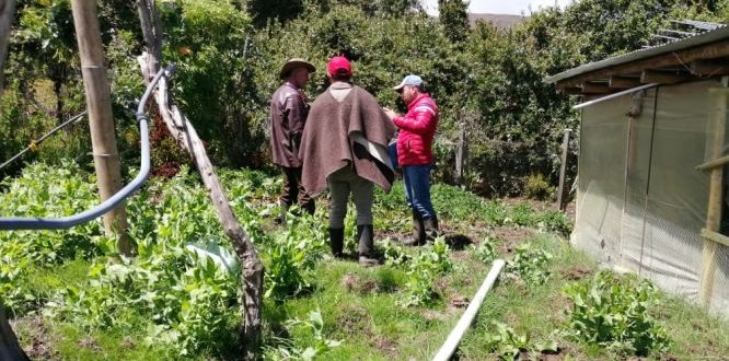Equipo de profesionales de la ULATA realizan acompañamiento a sumapaceños
