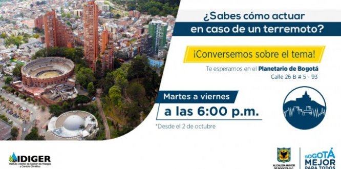 sabemos como actuar en caso de un terremoto. 