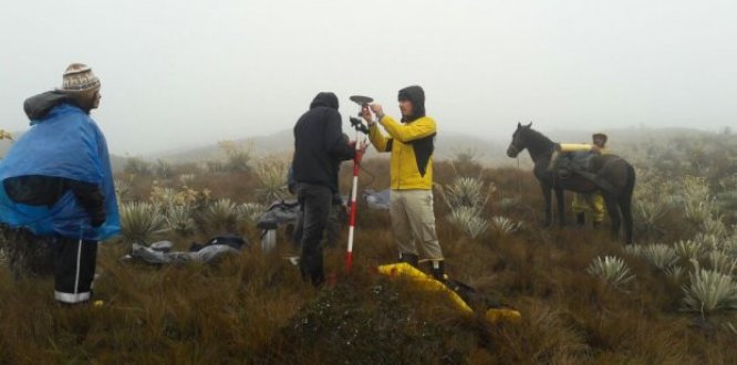 georeferencia en Sumapaz