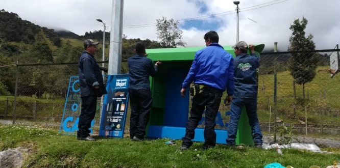 La instalación de los módulos genera apropiación por el espacio público