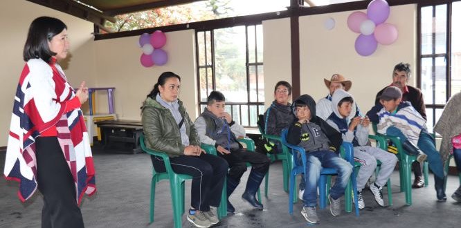 Bienvenida e intervención por parte de la alcaldesa Francy Liliana Murcia