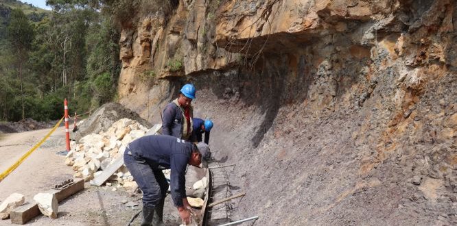 Obras de bioingeniería en Sumapaz