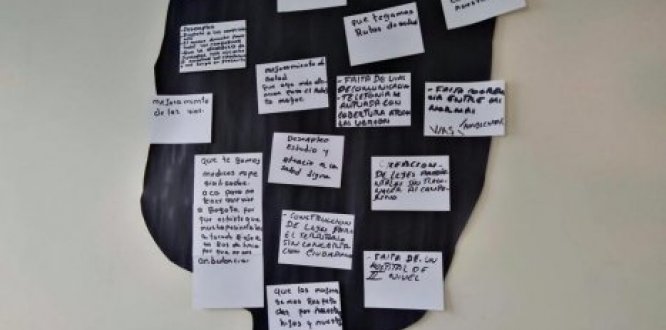 Opinión de la comunidad en laboratorios de paz