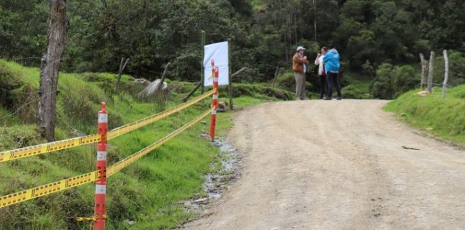 Inicio de la obra en Ánimas Bajas