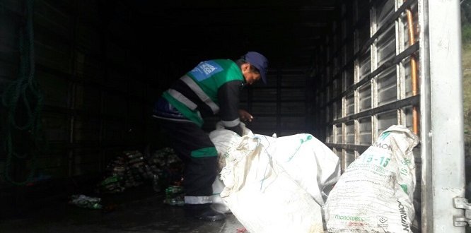 Reciclatón  en la Localidad de Sumapaz