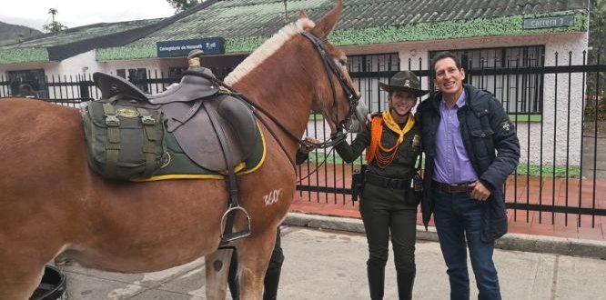 Carabineros en Sumapaz