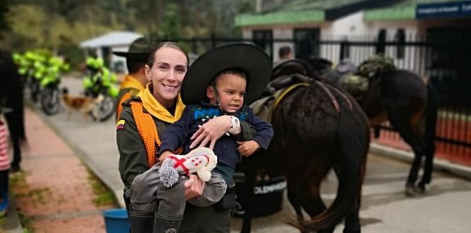 Carabineros en Sumapaz