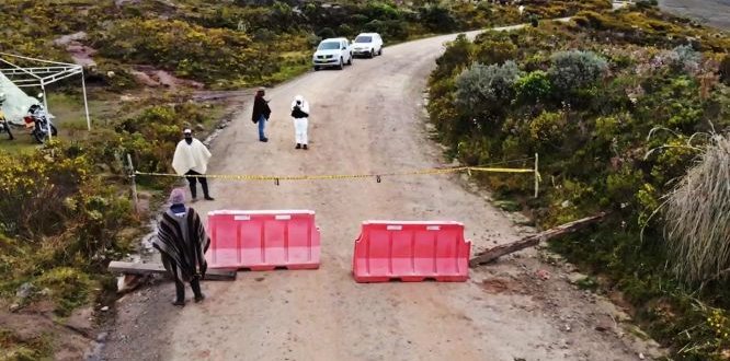 La localidad de Sumapaz protege su territorio contra el COVID-19. Control de ingreso a la localidad de Sumapaz