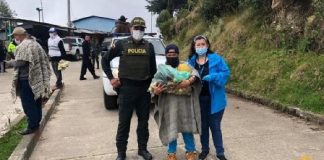 Habitantes de Sumapaz reciben mercados durante la cuarentena