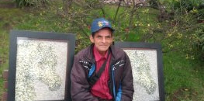 Genaldo Villalba, líder de las personas con discapacidad en la localidad de Sumapaz