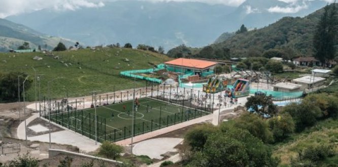 Parque más grande de Bogotá rural Parque Paz y Vida