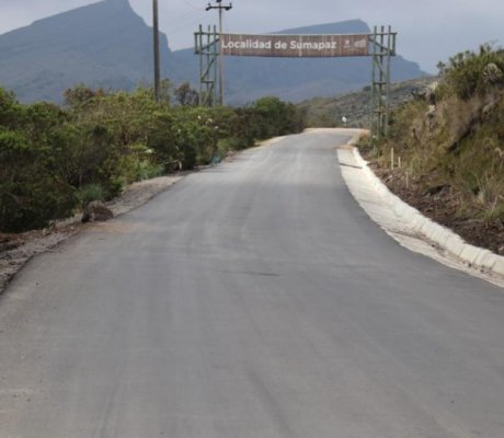 Obras de Insfraestructura en Sumapaz