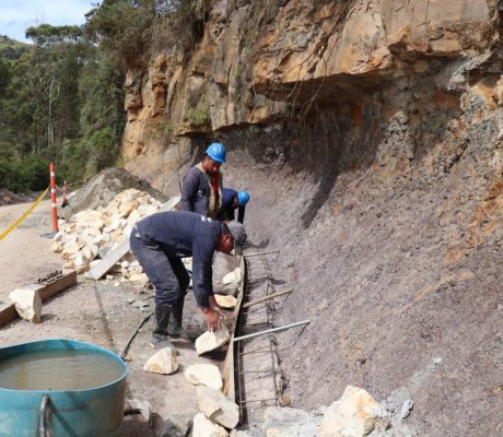 Obras de bioingeniería en Sumapaz