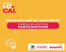 Acuerdos del ejercicio de Presupuestos Participativos en la localidad de Sumapaz