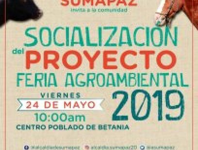 Socialización del proyecto Feria Agroambiental
