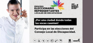 Conozca a las candidatas, candidatos y votantes que harán parte de la elección de representantes a los Consejos Locales de Discapacidad